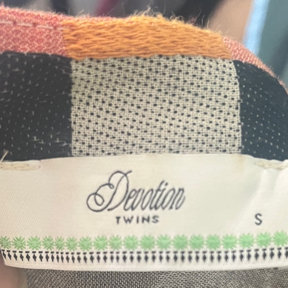 Devotion Twins Geometric Pattern Midi Dress - Bla… - image 3